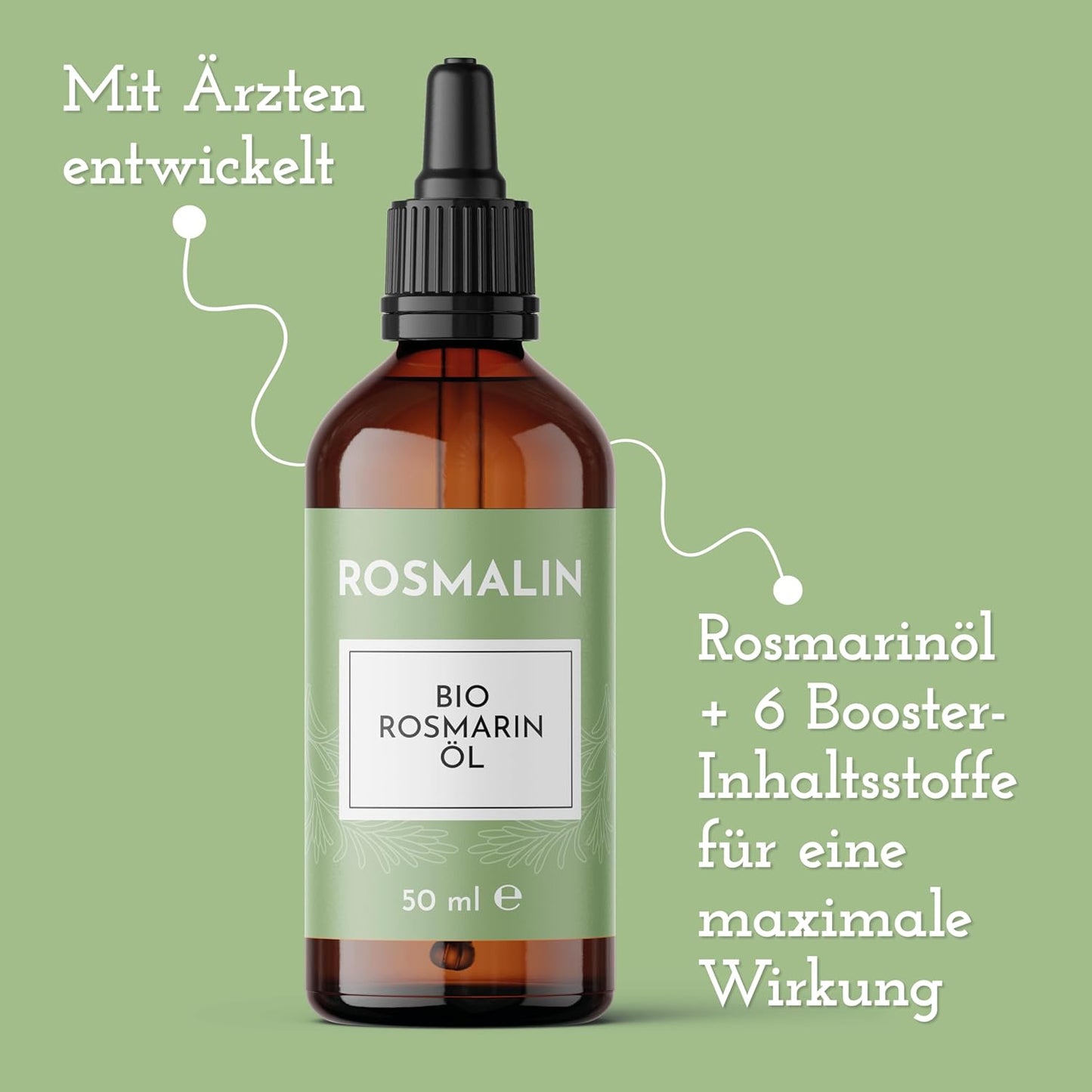 100% Bio | Dermatologisch getestet - für Frauen & Männer geeignet - Reine Naturkosmetik für Haare & Kopfhaut - Pflegende Kopfhautbehandlung